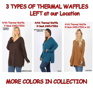 3 TYPES OF Thermal Waffles at Our Location 💜
