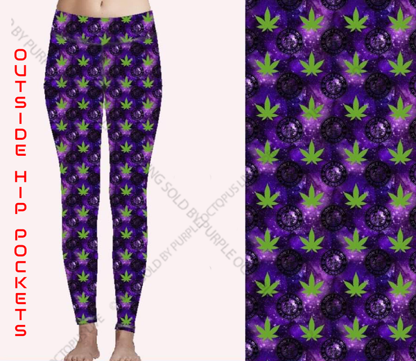 203 Don't Panic 420 A DESIGNER LEGGINGS HQ-P19