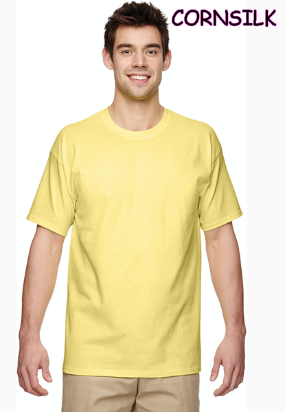 20408 1/4S Gildan Unisex PREM T in CORN SILK HQ-Q9 G