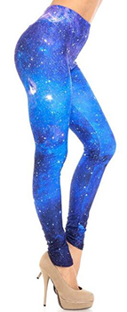 2524 Deep Blue Galaxy PREM LEGGINGS HQ-M1C