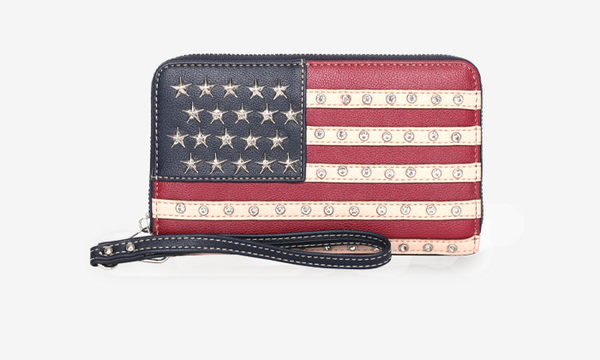 6891 MTW Pride Of America Wristlet Wallet HQ-N156