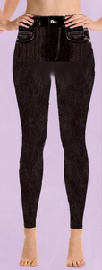 7169 DK Denim Look DESIGNER LEGGINGS or CAPRI HQ-N64C
