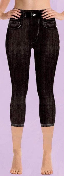 7169 DK Denim Look DESIGNER LEGGINGS or CAPRI HQ-N64C