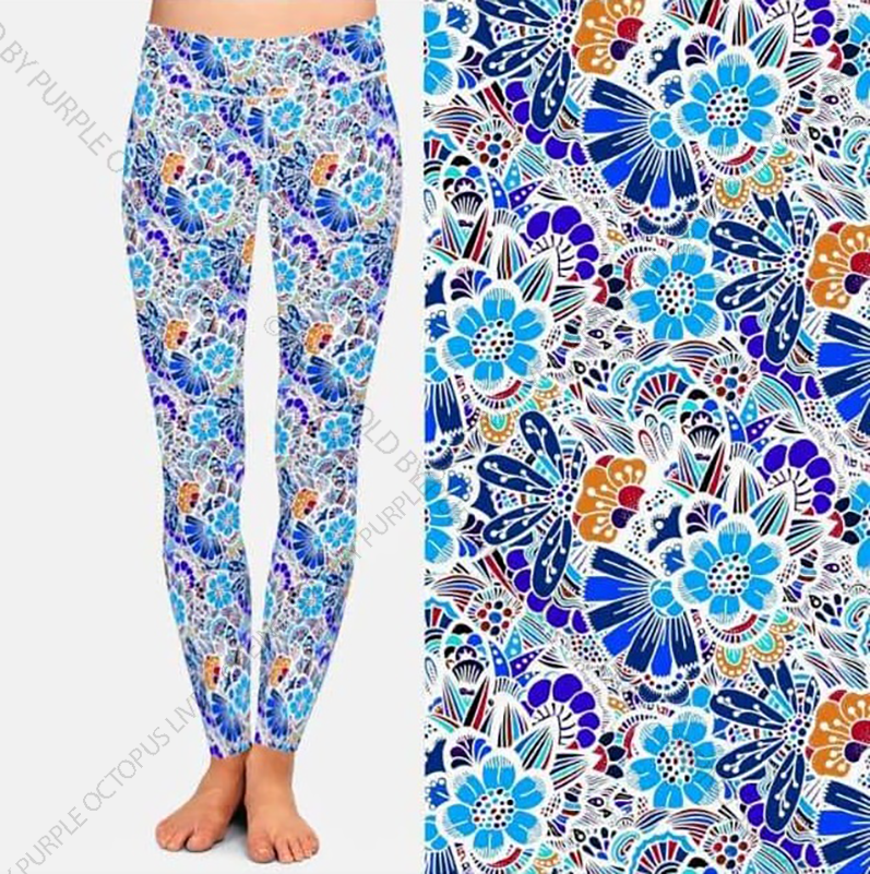 7184 Tranquility Blues DESIGNER LEGGINGS HQ-BBOK