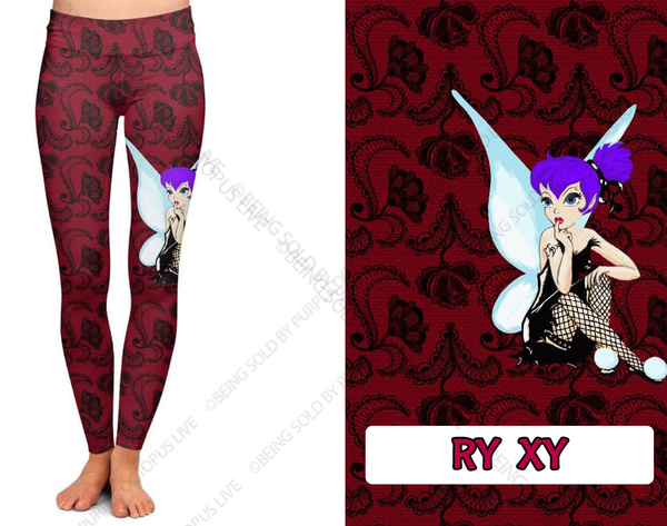 7196 Gothic Fairy DESIGNER LEGGINGS HQ-HA39A G
