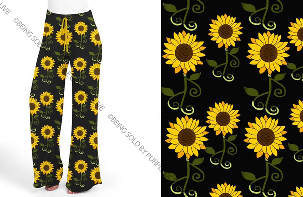 7265 Sunflower & Vines DESIGNER LOUNGERS HQ-BBOK SO