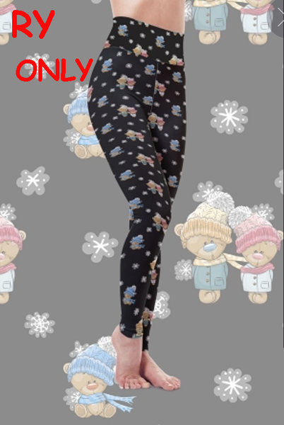 7313 Winter Bear Baby DESIGNER LEGGINGS HQ-BBOK