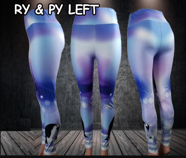 7359 Northern Lights-Penguins DESIGNER LEGGINGS HQ-BBOKDS