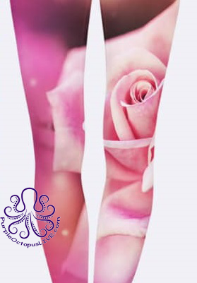 7417 Vivid Rose DESIGNER LEGGINGS HQ-BBA1