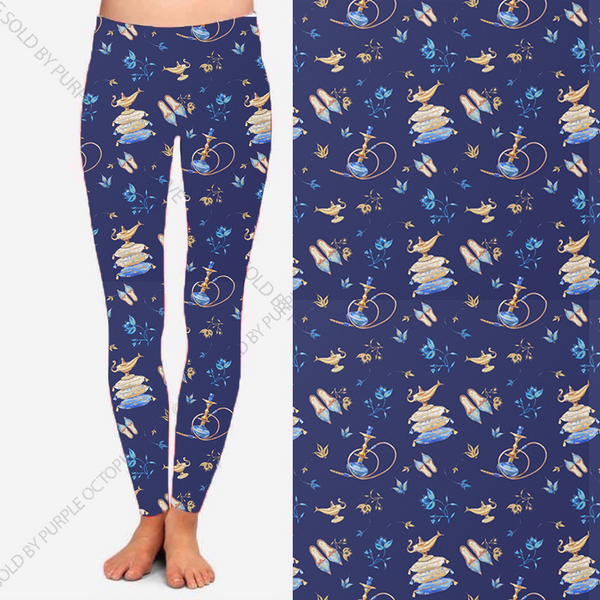 7551 Genie Lamp DESIGNER LEGGINGS HQ-P19