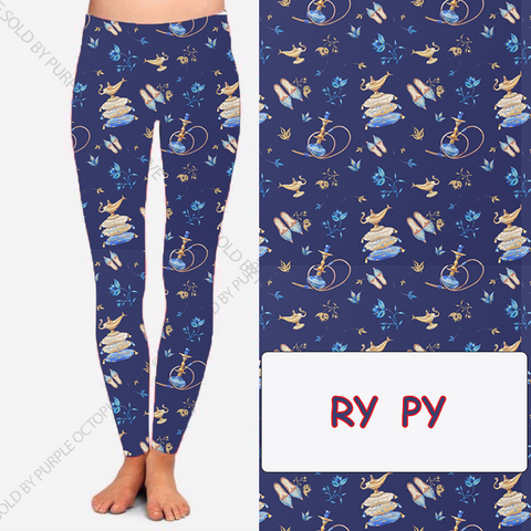 7551 Genie Lamp DESIGNER LEGGINGS HQ-P19