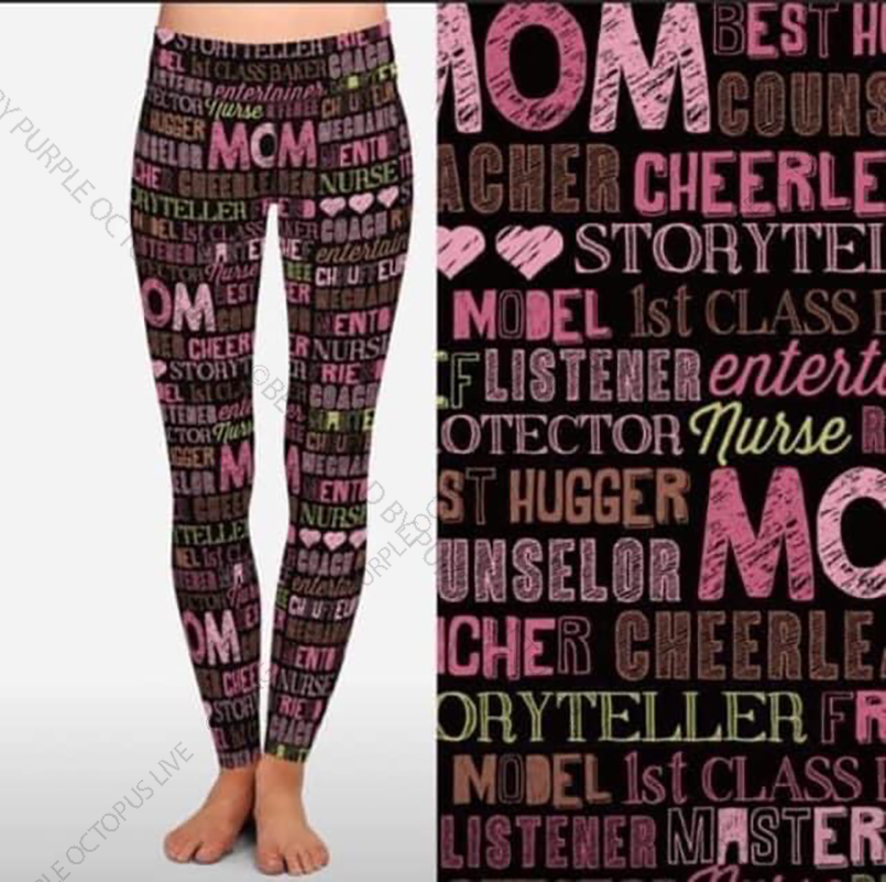 7578 Mom Life DESIGNER LEGGINGS HQ-N111C