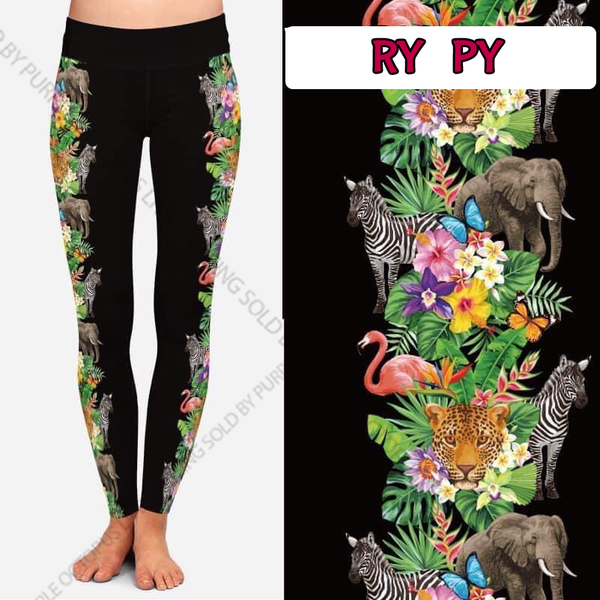 7658 Zoo On The Side DESIGNER LEGGINGS HQ-PBB