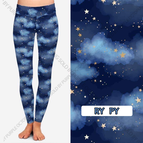 7721 Sally's Shining Star B DESIGNER LEGGINGS HQ-N148T G