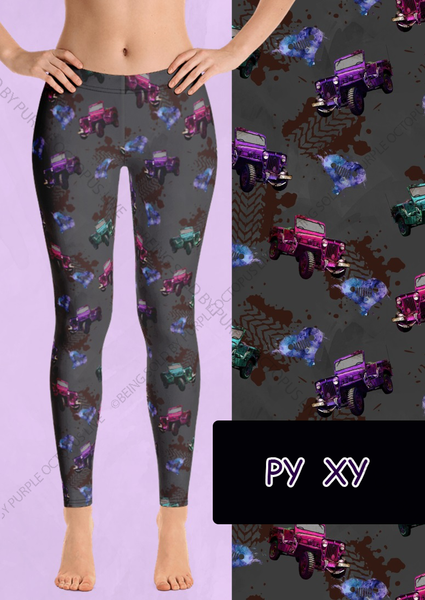 9047 Jeeps N Mud DESIGNER LEGGINGS HQ-P19