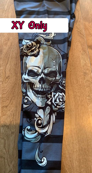 9161 Prison Skulls DESIGNER LEGGINGS HQ-PBB SO