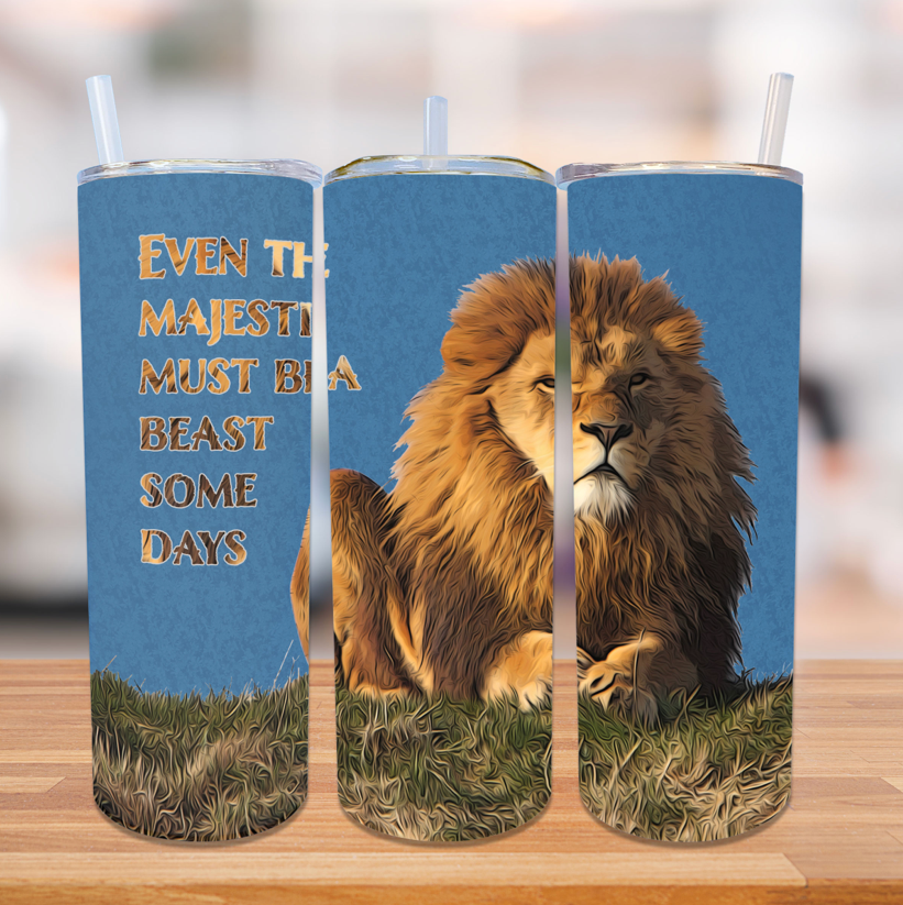 917 20oz Spirit Animal - Lion TUMBLER HQ-R12