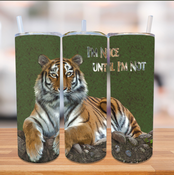 918 20oz Spirit Animal - Tiger TUMBLER HQ-R12