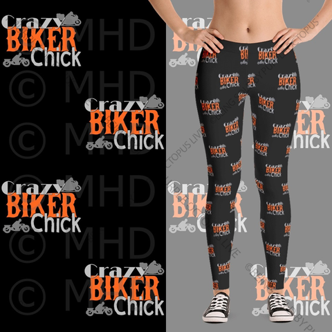 9247 Biker Chick DESIGNER LEGGINGS NOT YOGA HQ-P19