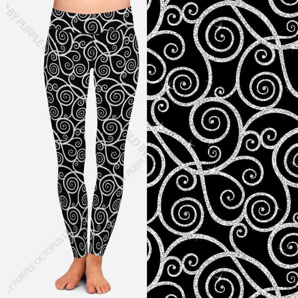 9291 Intertwined DESIGNER LEGGINGS HQ-PBB G