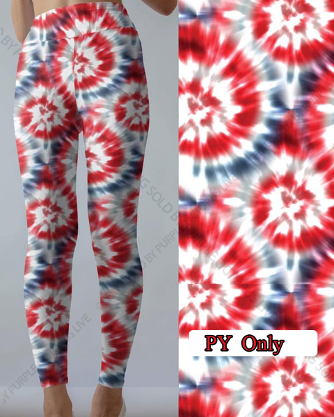 9311 RWB Swirl TD w PKTS DESIGNER LEGGINGS HQ-PBB SO G