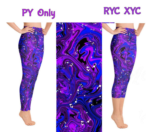 9397 Space Haze Tie Dye DESIGNER LEGGINGS HQ-BBA2