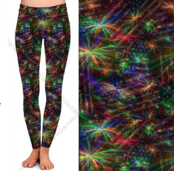 9421 Flag Works w PKTs DESIGNER LEGGINGS HQ-JULY4