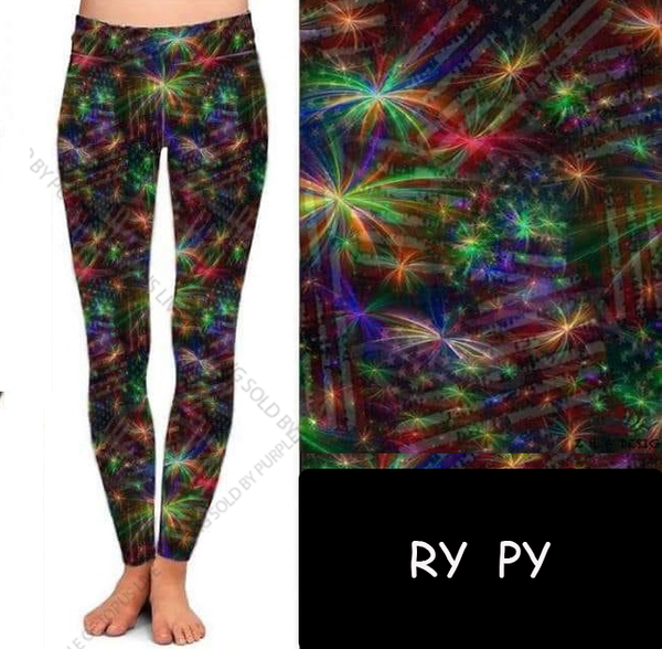 9421 Flag Works w PKTs DESIGNER LEGGINGS HQ-JULY4