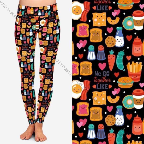 9442 We Go Together DESIGNER LEGGINGS HQ-N144A