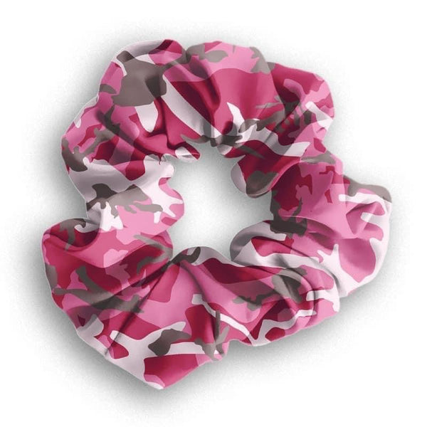 9439hs Black w Pink Camo SVP HAIR SCRUNCHIE HQ-BBOK