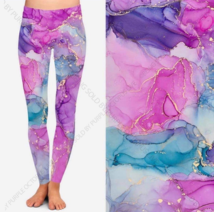 9496 Geode Mix DESIGNER LEGGINGS HQ-C23T