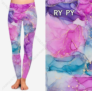 9496 Geode Mix DESIGNER LEGGINGS HQ-C23T