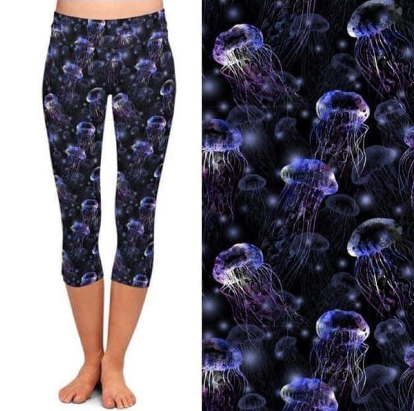 $15 XYC .. 9515cu Purple Jellies DESIGNER CAPRI HQ-BBOK