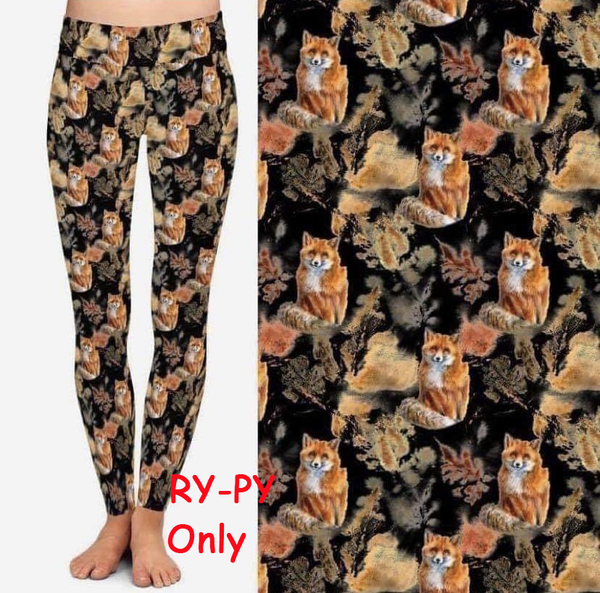 9521 Fall Fox DESIGNER LEGGINGS HQ-BBOK