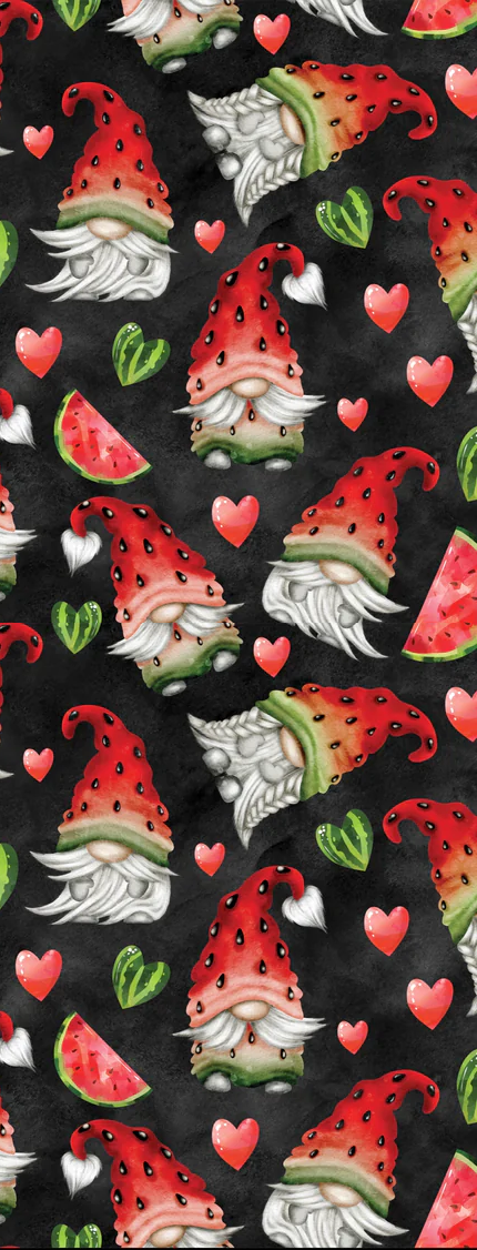 9587pkts Watermelon Gnomes DESIGNER CAPRI HQ-N112B