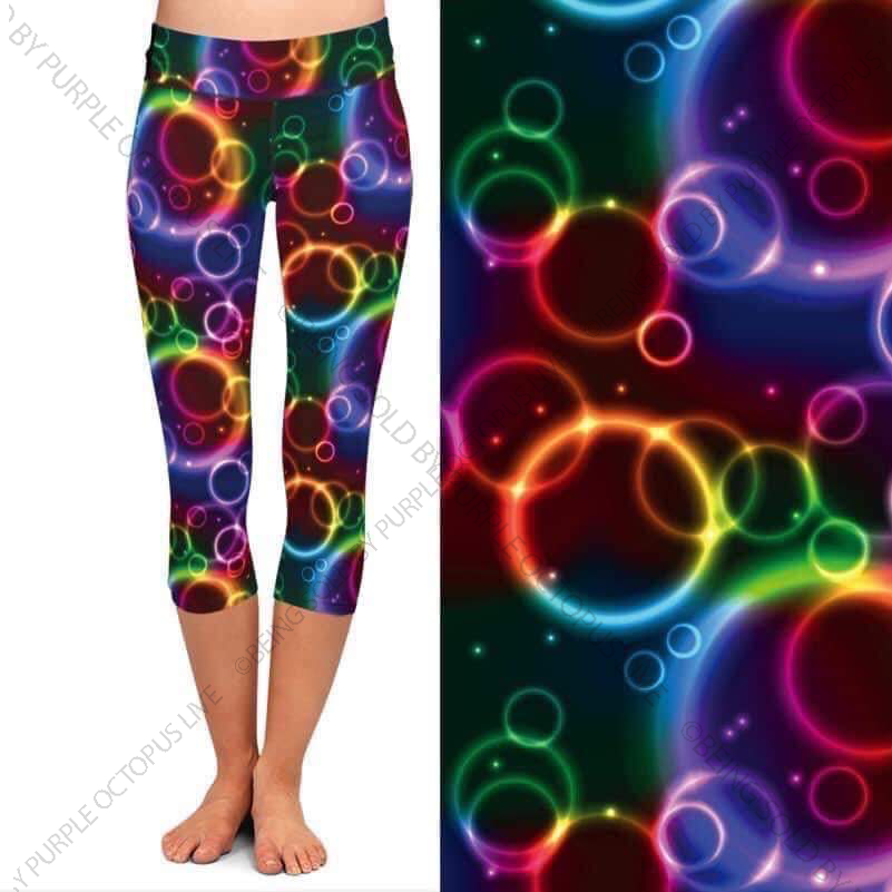 9645c Rainbow Bubbles 2 DESIGNER CAPRI HQ-H34B