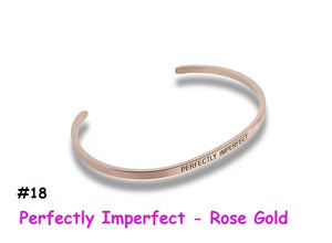 9922 Unique Premium Bracelet - #18 Perfectly Imperfect - Rose Gold