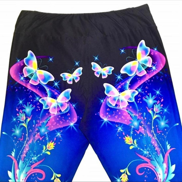 237 Butterfly Bliss DESIGNER LEGGINGS HQ-HA13T G
