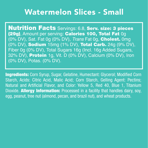 10804 Watermelon Slices 7oz CANDY CLUB CUP HQ-Z99
