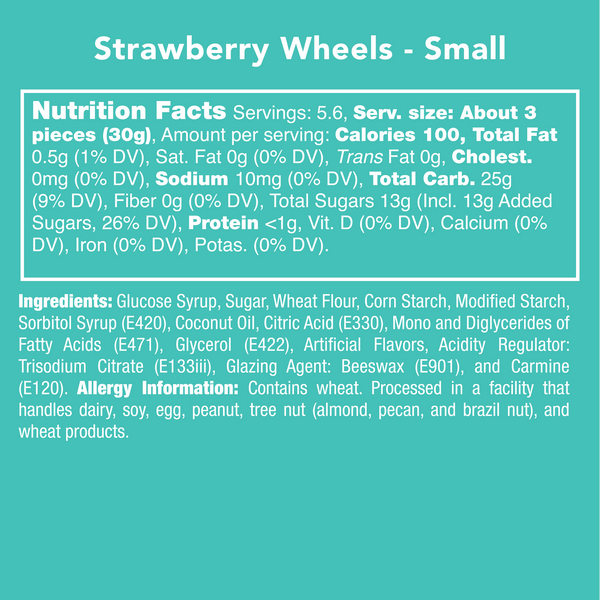 10806 Strawberry Wheels 6oz CANDY CLUB CUP HQ-Z99