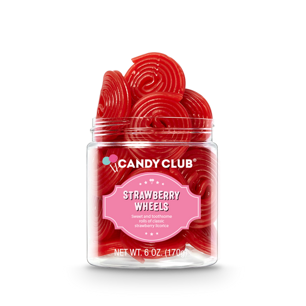 10806 Strawberry Wheels 6oz CANDY CLUB CUP HQ-Z99
