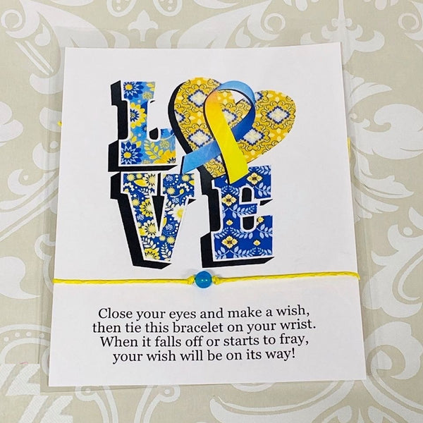 9935 AWARENESS Wish BRACELETS HQ-2ADD ON