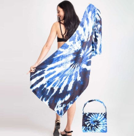 2 in 1 Print Beach Towels & Tote Bag