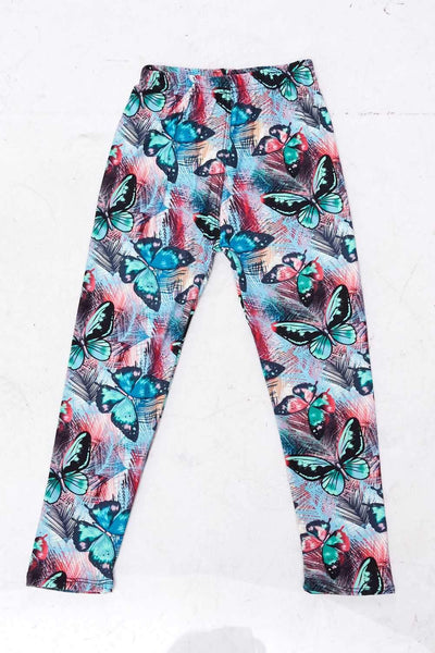 2068 Peppermint Butterfly LEGGINGS HQ-Z99