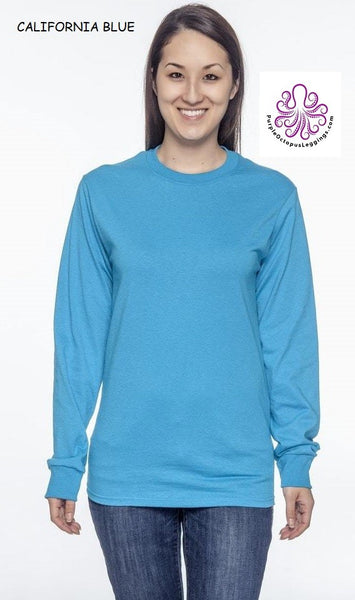 20705 4/4S Jerzees Unisex PREM T in CALIFORNIA BLUE HQ-Q81C G