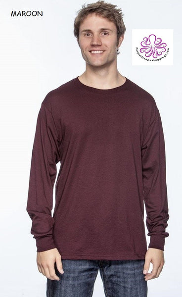 20708 4/4S Jerzees Unisex PREM T in MAROON HQ-Q84C G