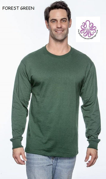 20711 4/4S Jerzees Unisex PREM T in FOREST GREEN HQ-Q93C G
