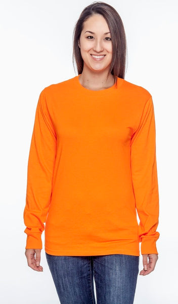 20714 4/4S Jerzees Unisex PREM T in HV SAFETY ORANGE HQ-Q88C G
