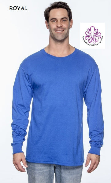 20719 4/4S Jerzees Unisex PREM T in ROYAL HQ-Q98C G