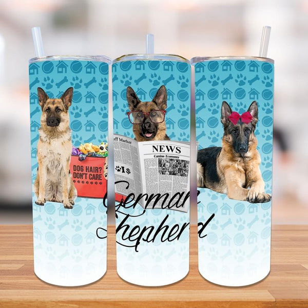 20oz Skinny Straight DOG DESIGNER Tumblers HQ-R33